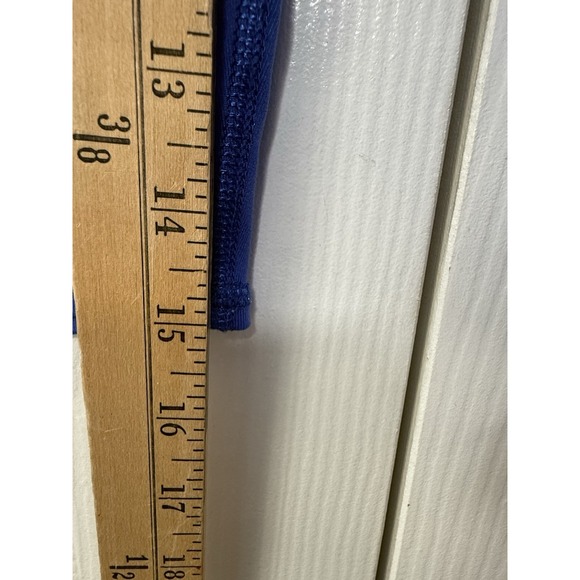 ALO COOLFIT Yoga Electric Blue Capri Leggings Medium Small‎ - Picture 6 of 11